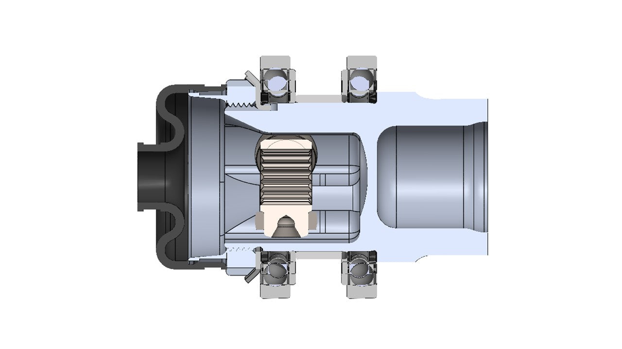 Lightning Series Integrated Wheel Hub Core - 55mm