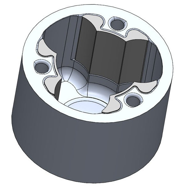 FSAE STEEL TRIPOD INSERT - BATWING STYLE