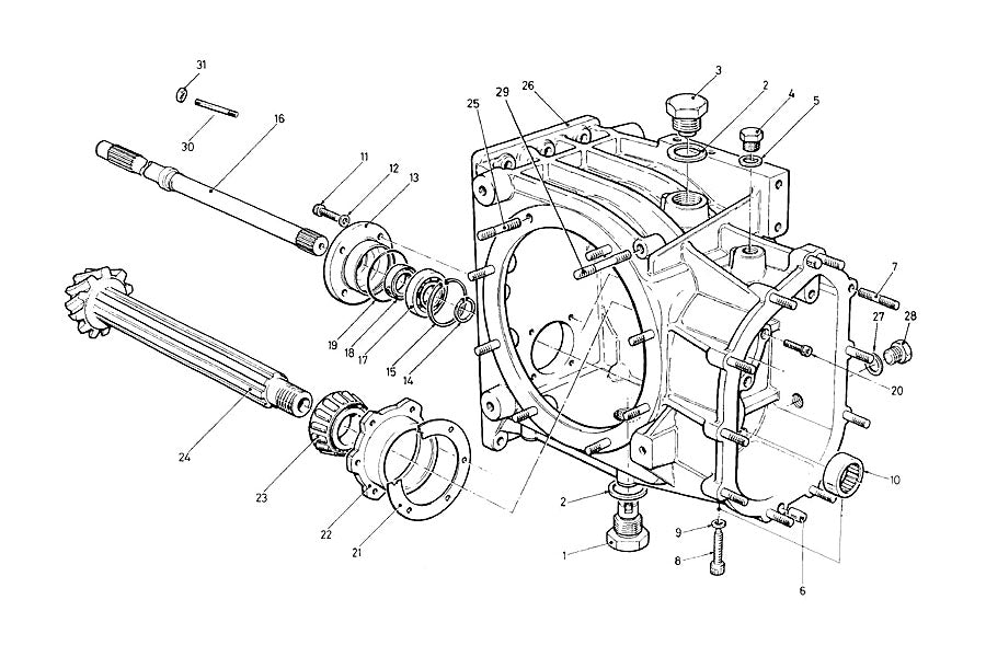 LD 200 Maincase Section